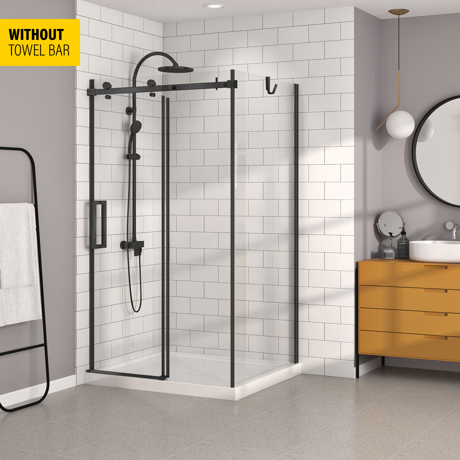 Shower door 48